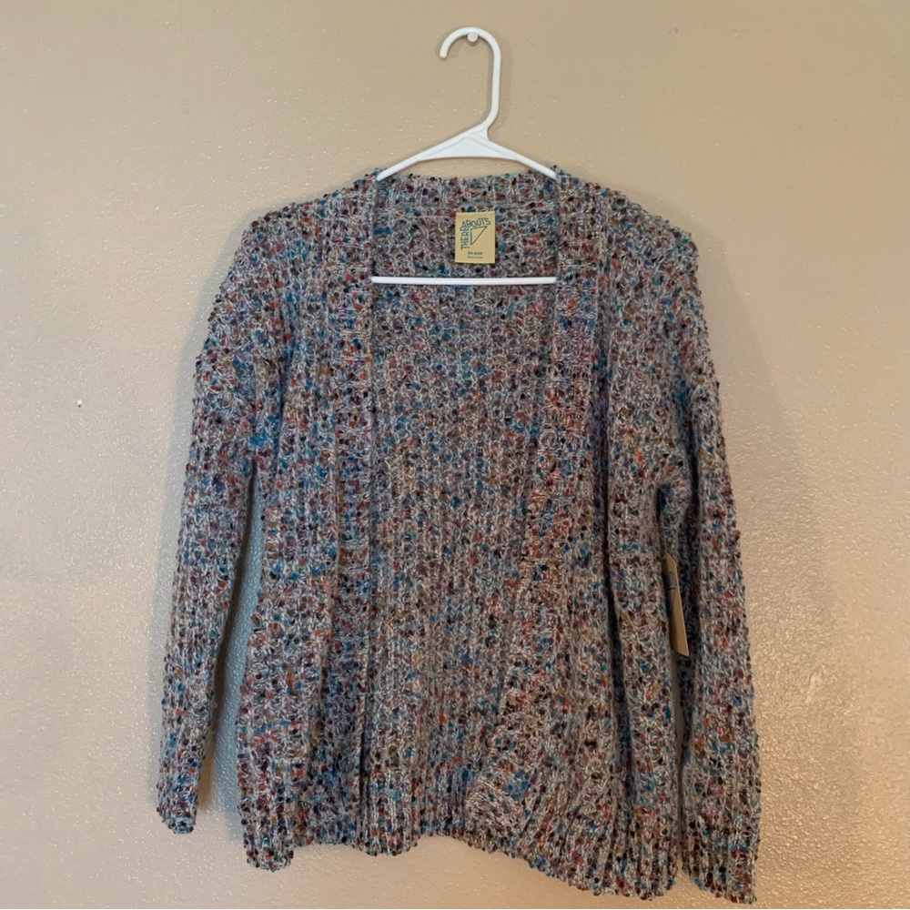 NWT Thereabouts Colorful Cardigan Size XS
